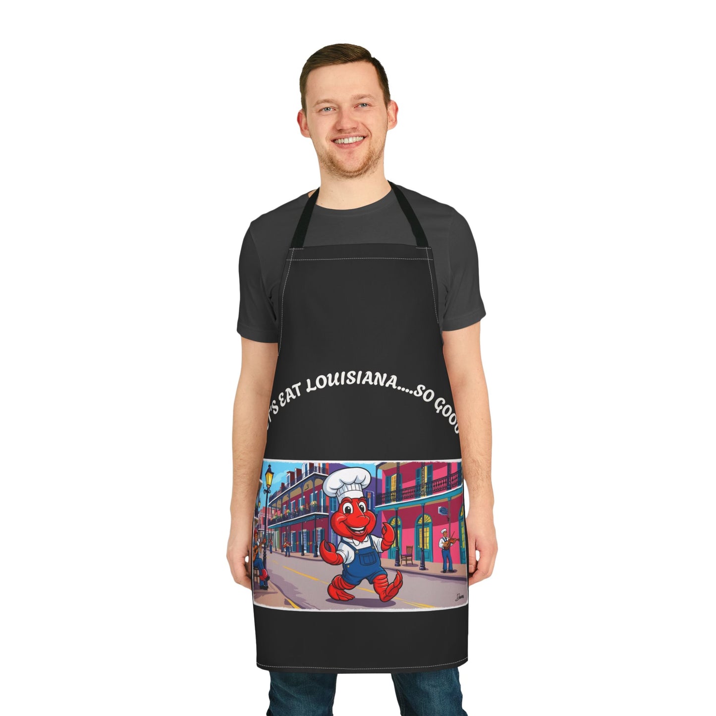 Apron, 5-Color Straps (AOP)